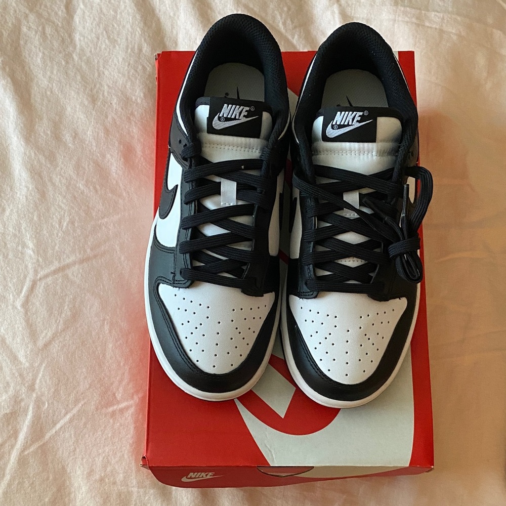 Nike Women’s Black and White Panda Dunks